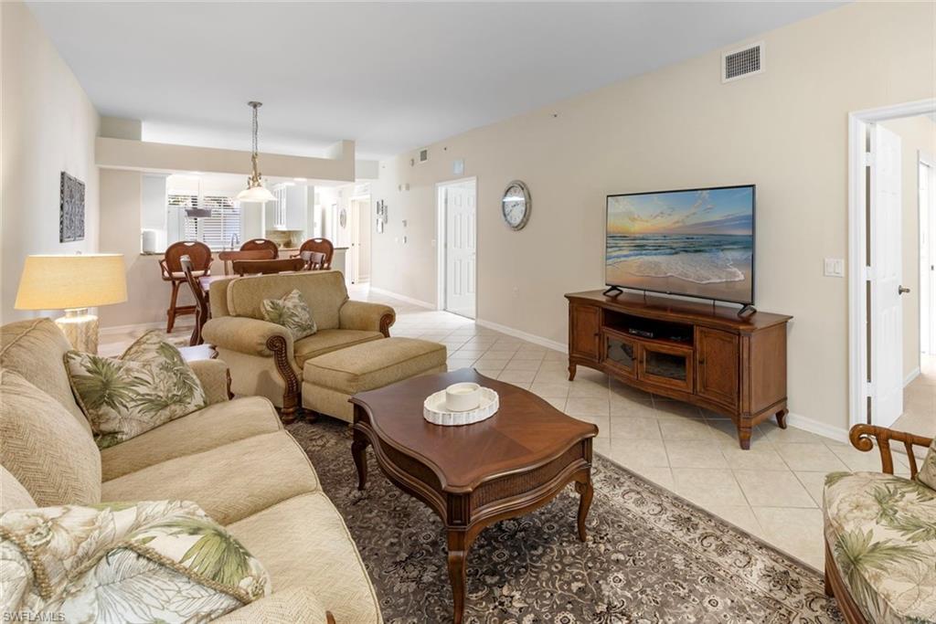 2370 Hidden Lake Court, Unit 8301 Naples, FL 34112 - Photo 9 of 21 Living and TV Room