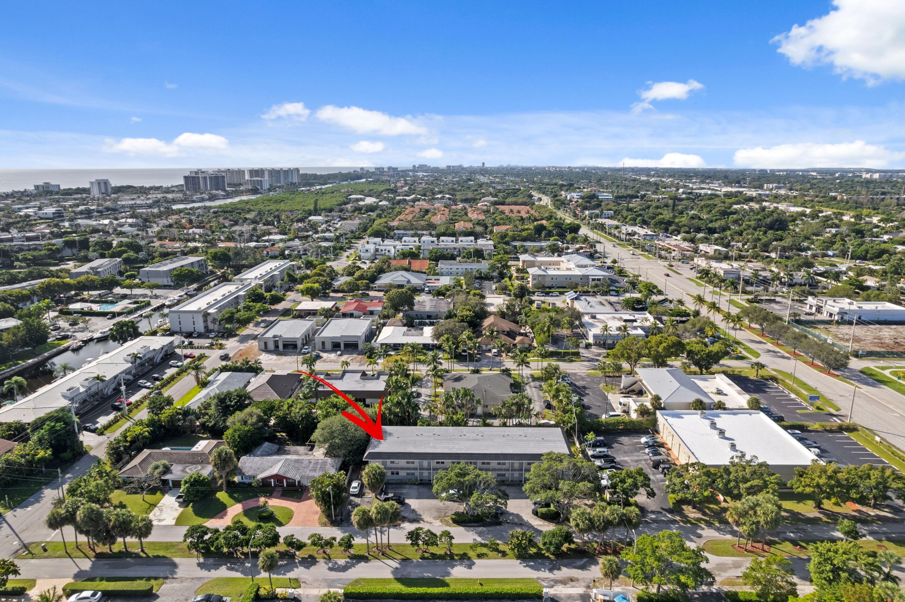 660 Glouchester Street, Unit 100 Boca Raton, FL 33487 - Photo 19 of 33 an aerial view of a city