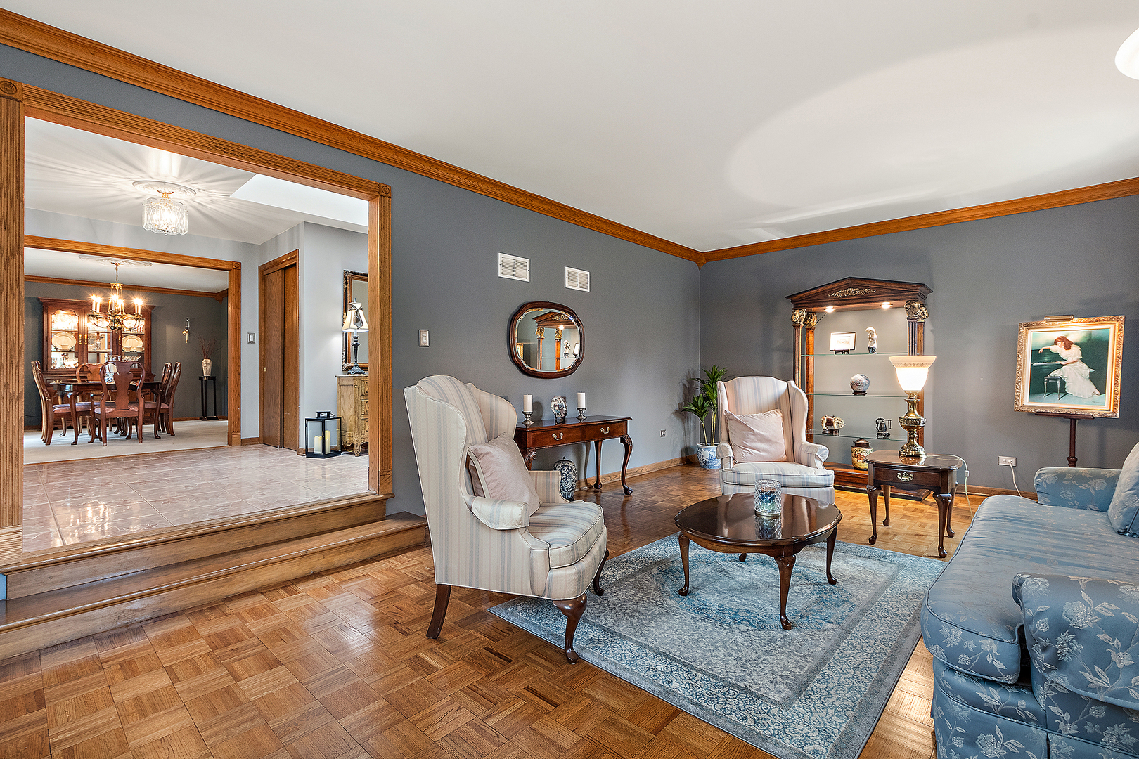 590 Timber Lane Frankfort, IL 60423 - Photo 5 of 50 a living room with furniture a rug and a large window