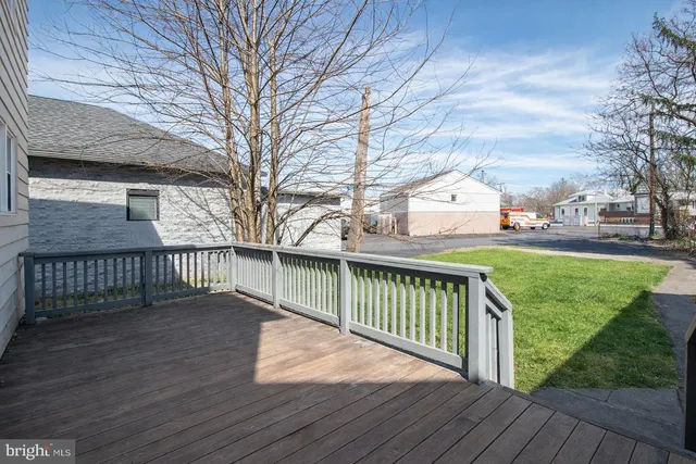 a view of a backyard with a garden