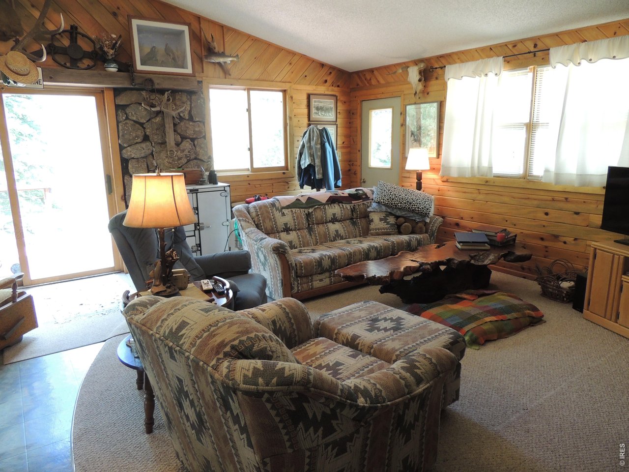 2300 Red Ashby Road Livermore, CO 80536 - Photo 12 of 32 Living room carpeted
