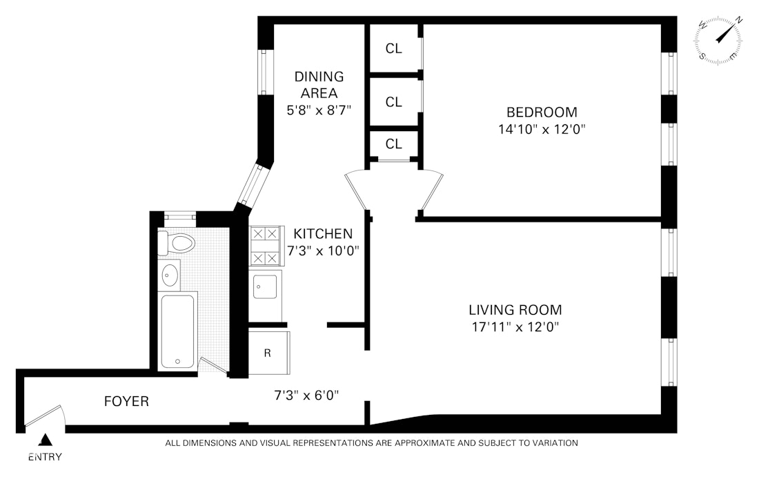 4 West 105th Street, Unit 6C Manhattan, NY 10025 - Photo 1 of 2