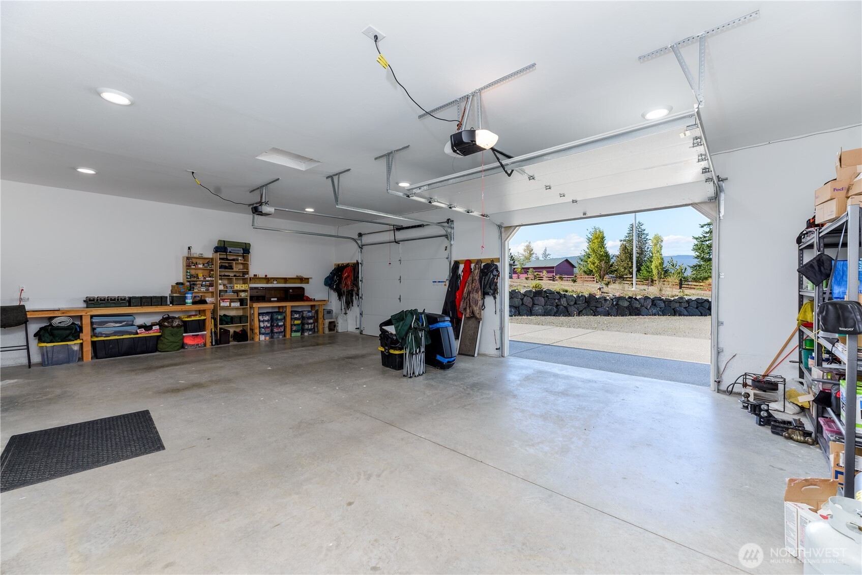273702 Highway 101 Sequim, WA 98382 - Photo 22 of 40 a view of a room with gym equipment