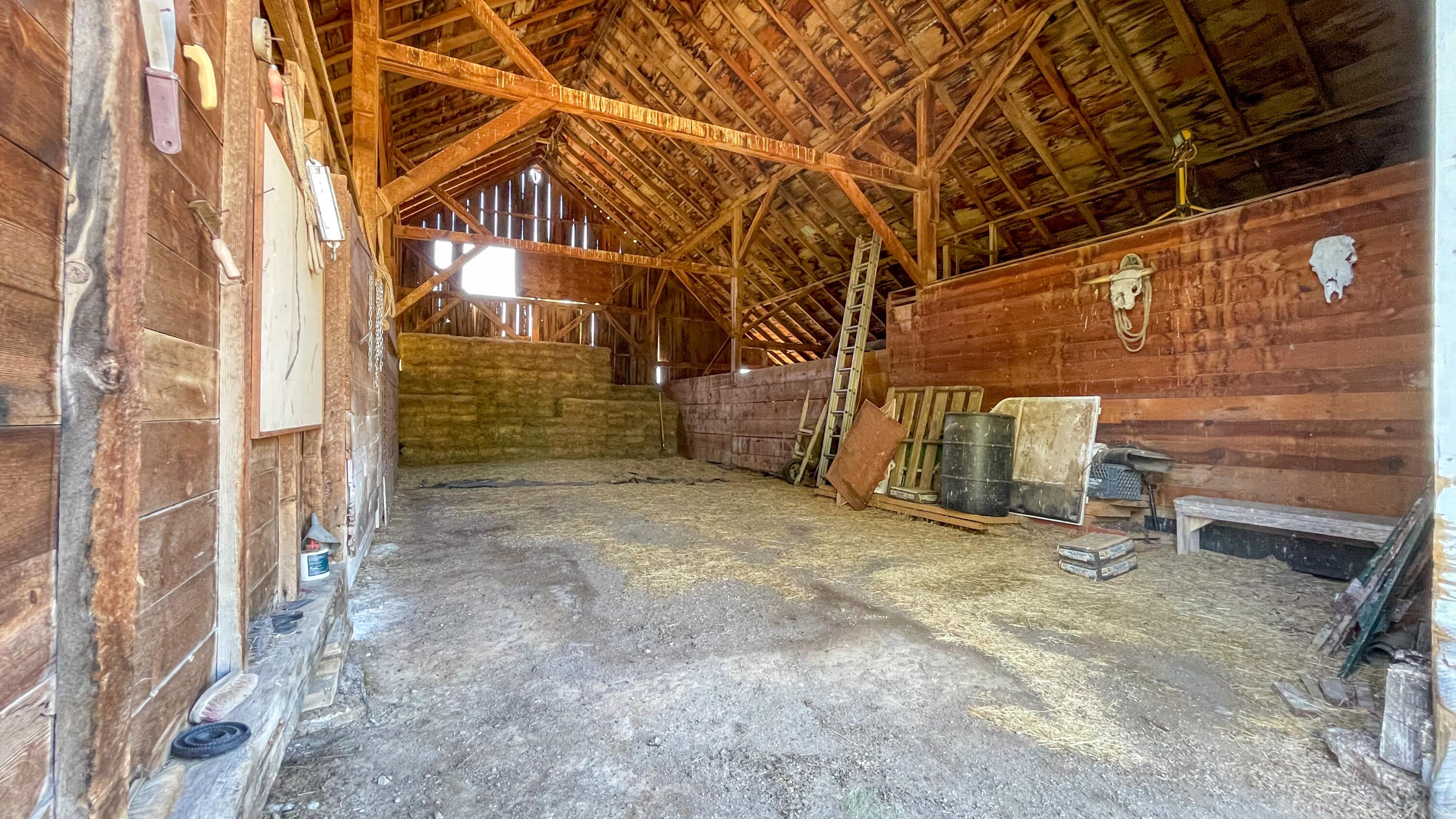14212 Southwest Riggs Road Powell Butte, OR 97753 - Photo 16 of 48 barn interior
