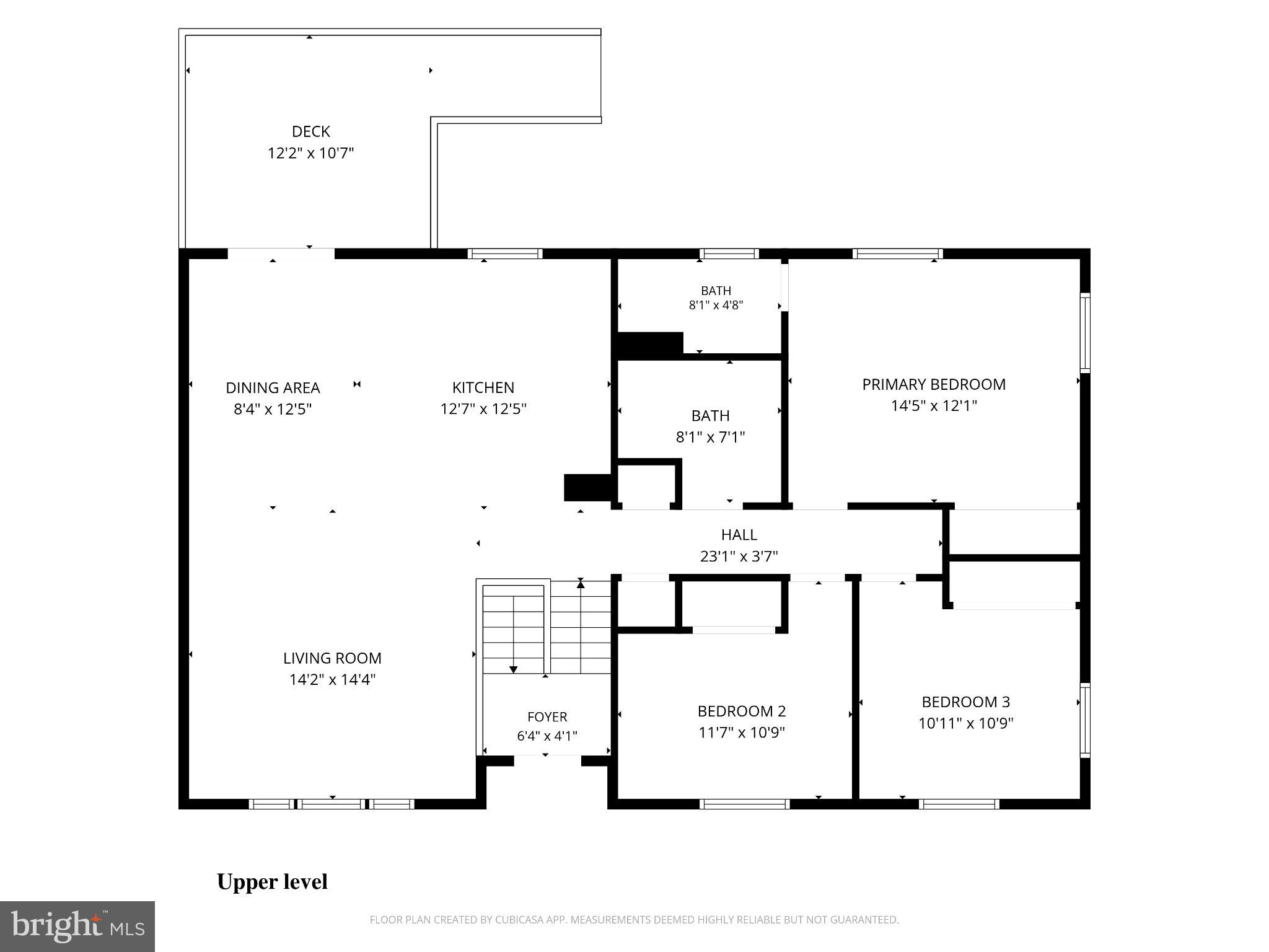 2175 Sebastian Road Fredericksburg, VA 22405 - Photo 37 of 37 Spacious upper-level floor plan layout.