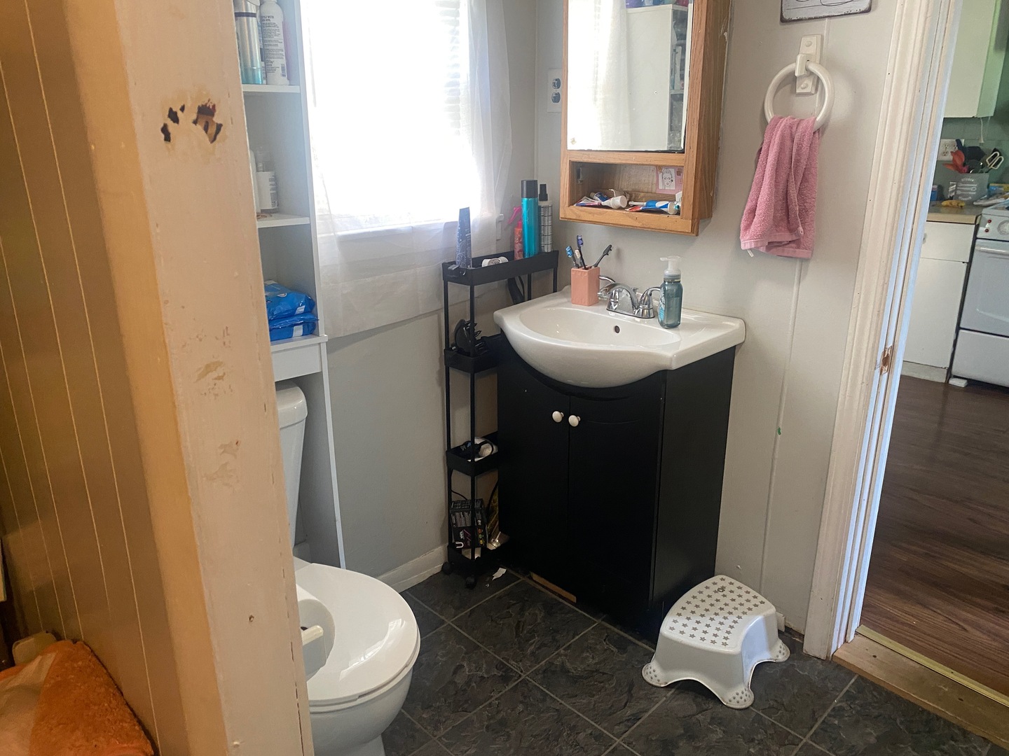 414 South Main Street Cherry, IL 61317 - Photo 13 of 18 a bathroom with a sink toilet and shower