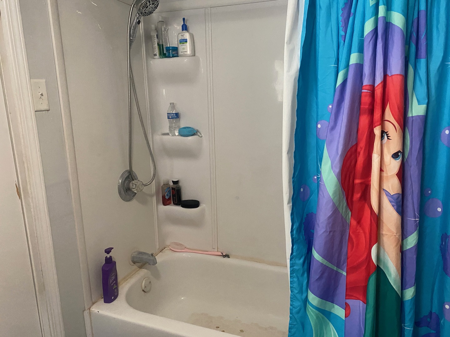 414 South Main Street Cherry, IL 61317 - Photo 14 of 18 a bathroom with a bathtub and a shower