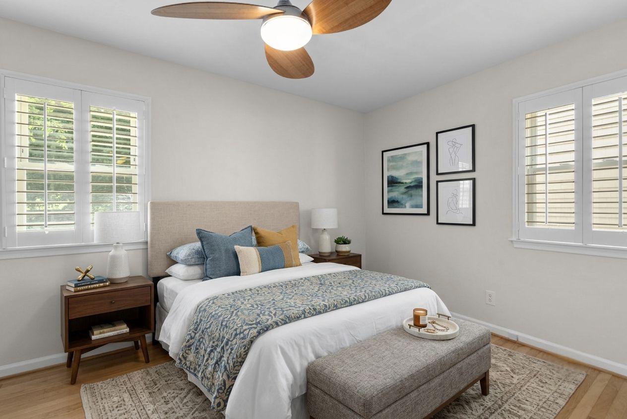 513 Park Road Rockville, MD 20850 - Photo 14 of 43 Virtually Staged Primary Bedroom