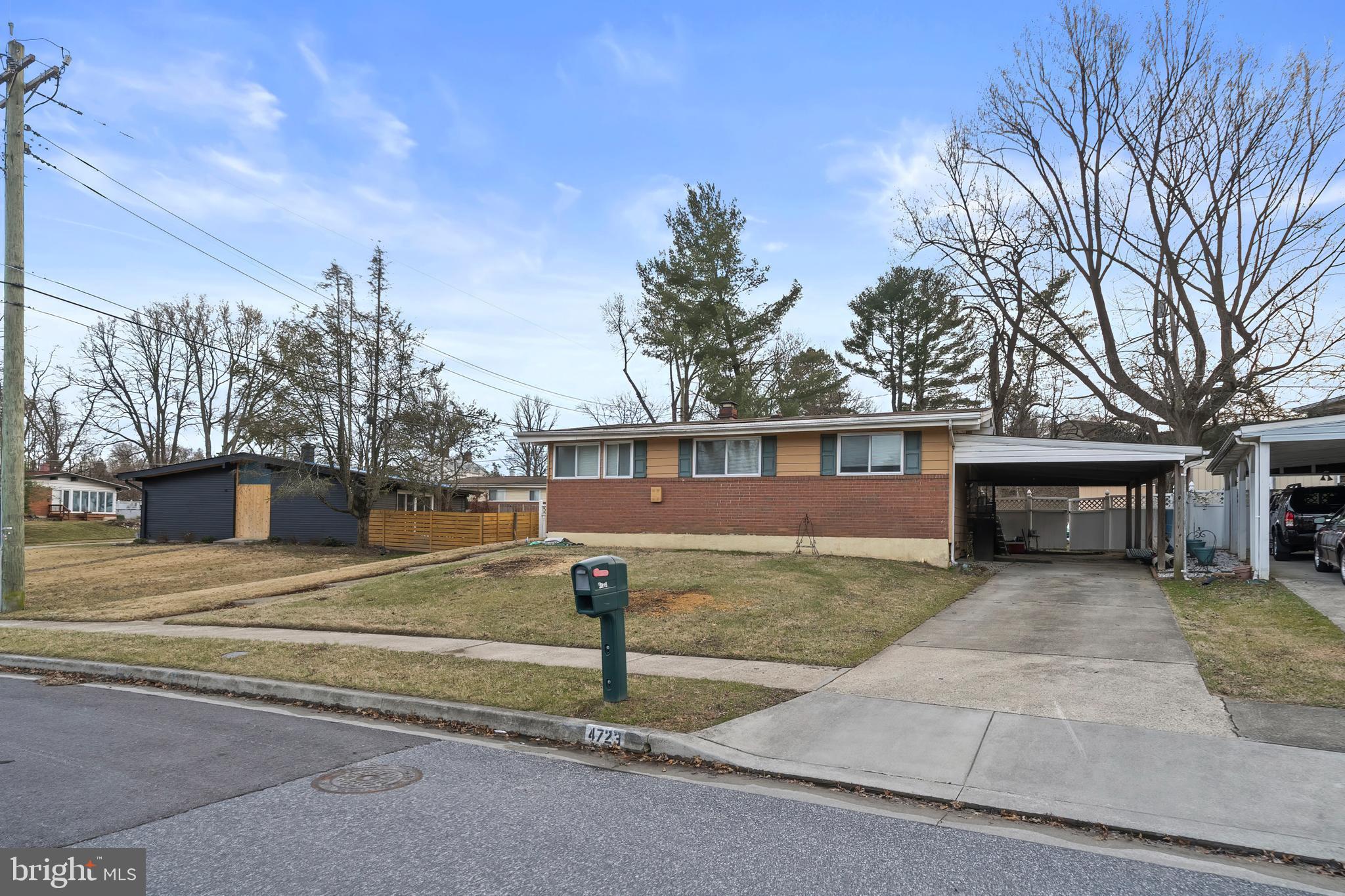 4723 Maryknoll Road Baltimore, MD 21208 - Photo 2 of 24 a view of a house with a street