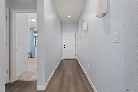 wooden floor in a gallery