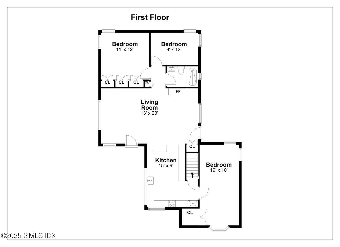 19 High Street Greenwich, CT 06830 - Photo 24 of 25 a picture of a floor plan