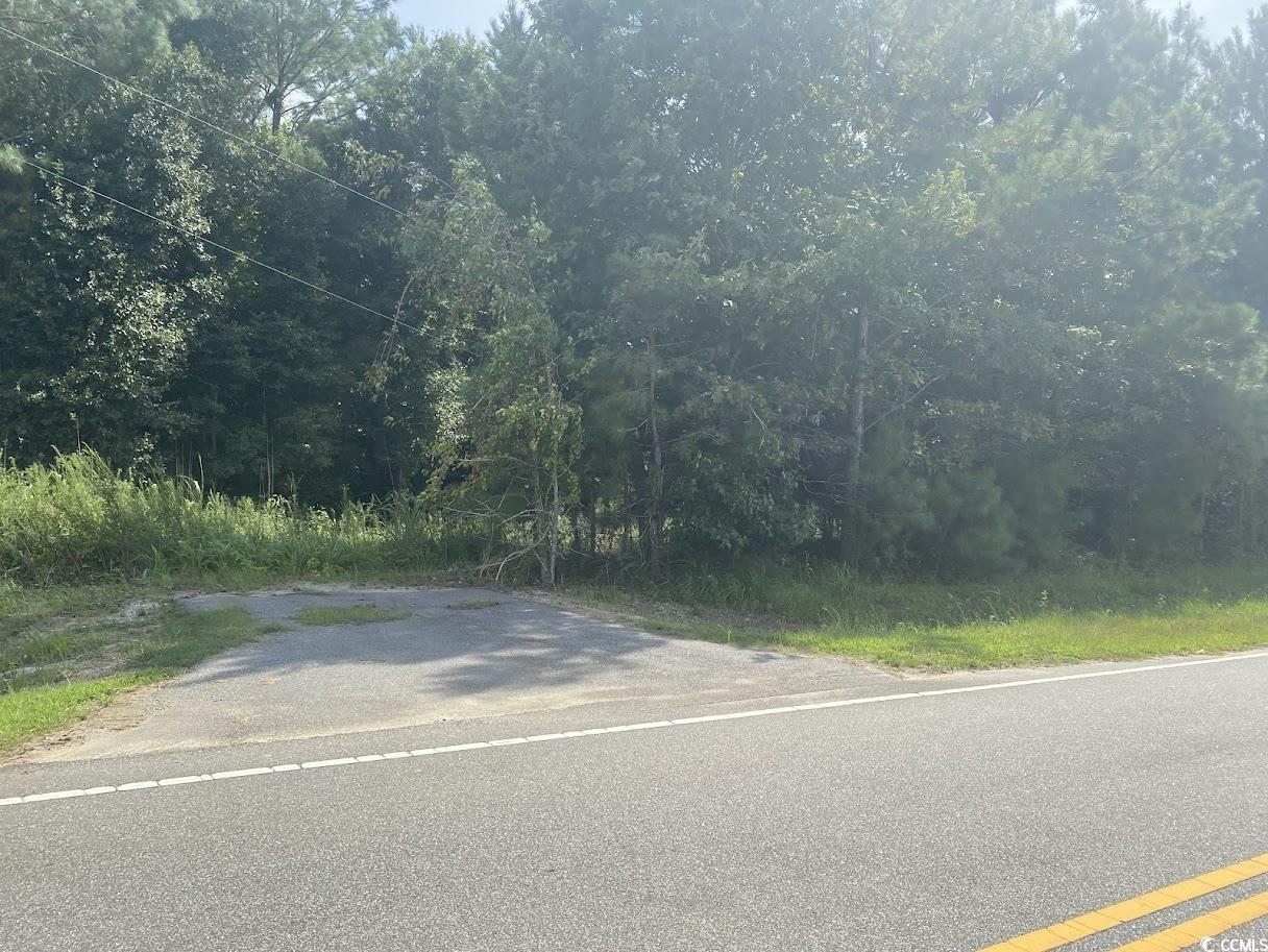 View of asphalt road