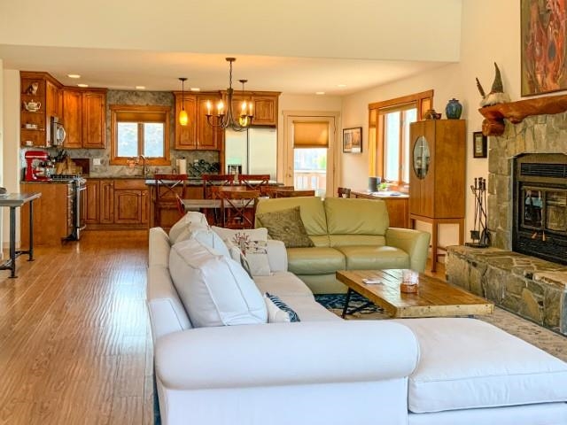 4958 Westridge Road Bishop, CA 93514 - Photo 4 of 24 a living room with furniture kitchen view and a large window
