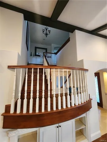 a view of wooden deck