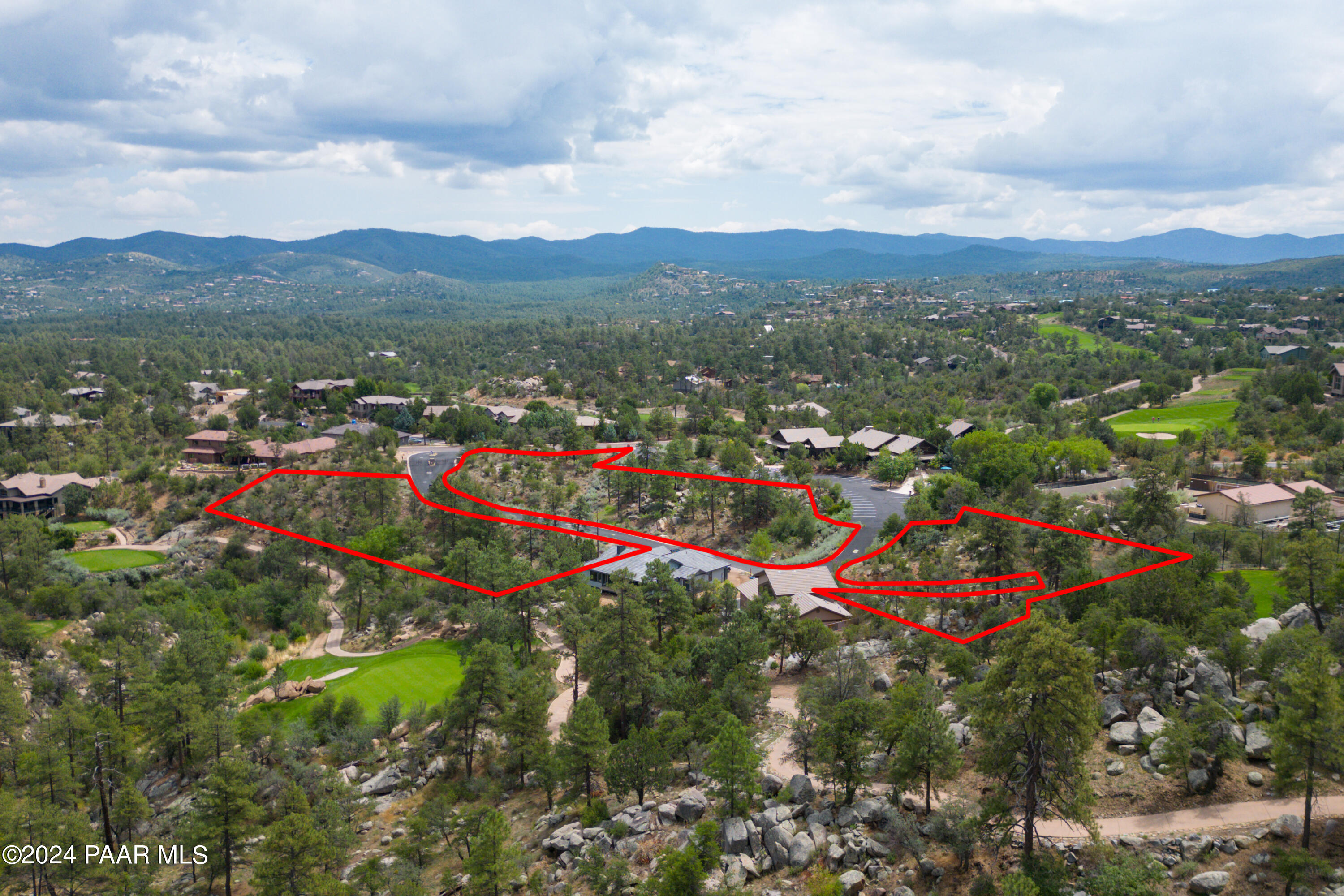 1900 Los Pinons Prescott, AZ 86303 - Photo 19 of 28 a view of a lot of trees and houses