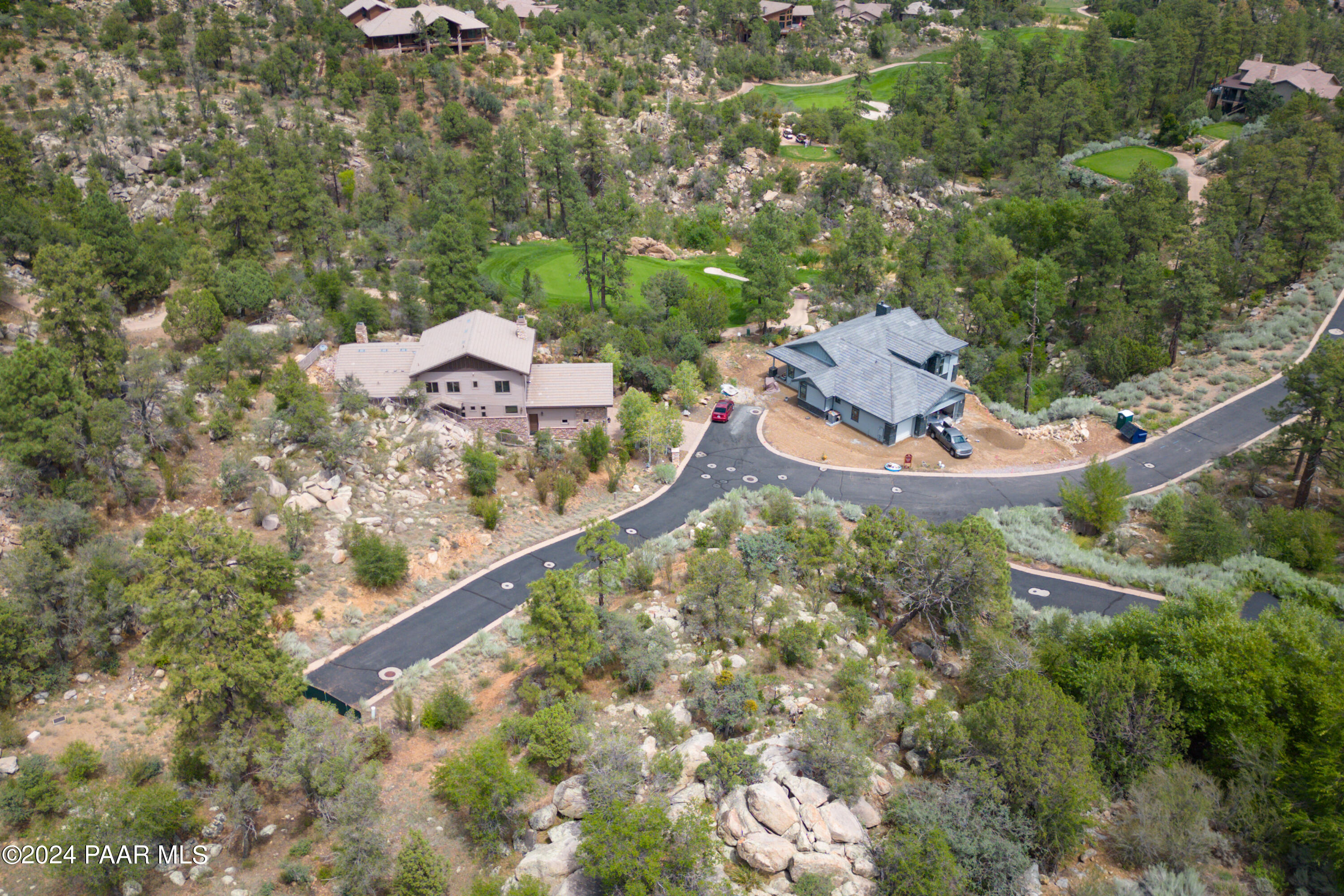 1900 Los Pinons Prescott, AZ 86303 - Photo 20 of 28 an aerial view of a house