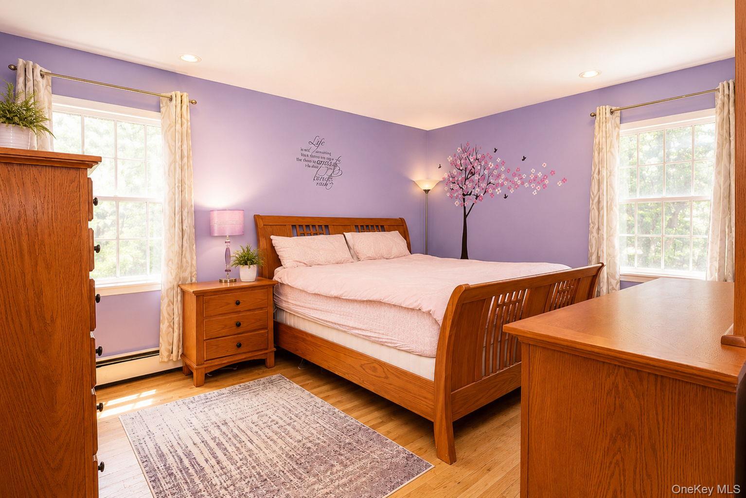 111 Ludvigh Road Bardonia, NY 10954 - Photo 19 of 44 Hardwood Floors in Primary Bedroom, lots of natural light