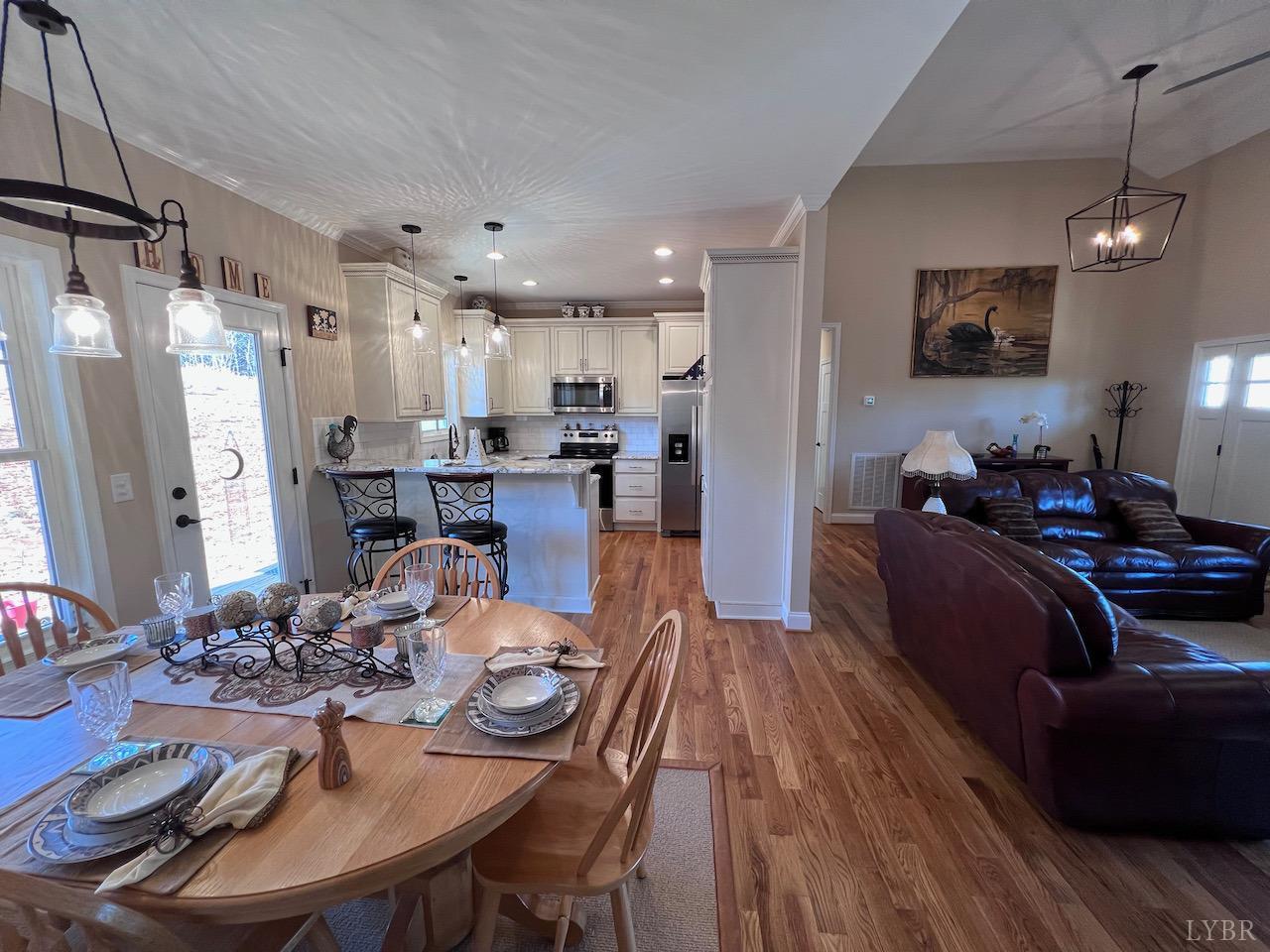 198 Oxford Furnace Road Lynchburg, VA 24504 - Photo 17 of 33 a view of a dining room with furniture