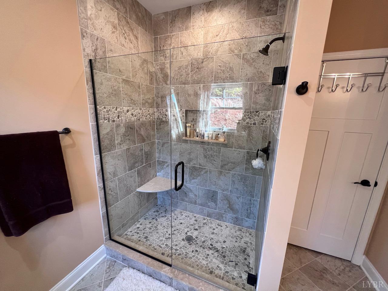 198 Oxford Furnace Road Lynchburg, VA 24504 - Photo 23 of 33 a bathroom with a sink and a shower