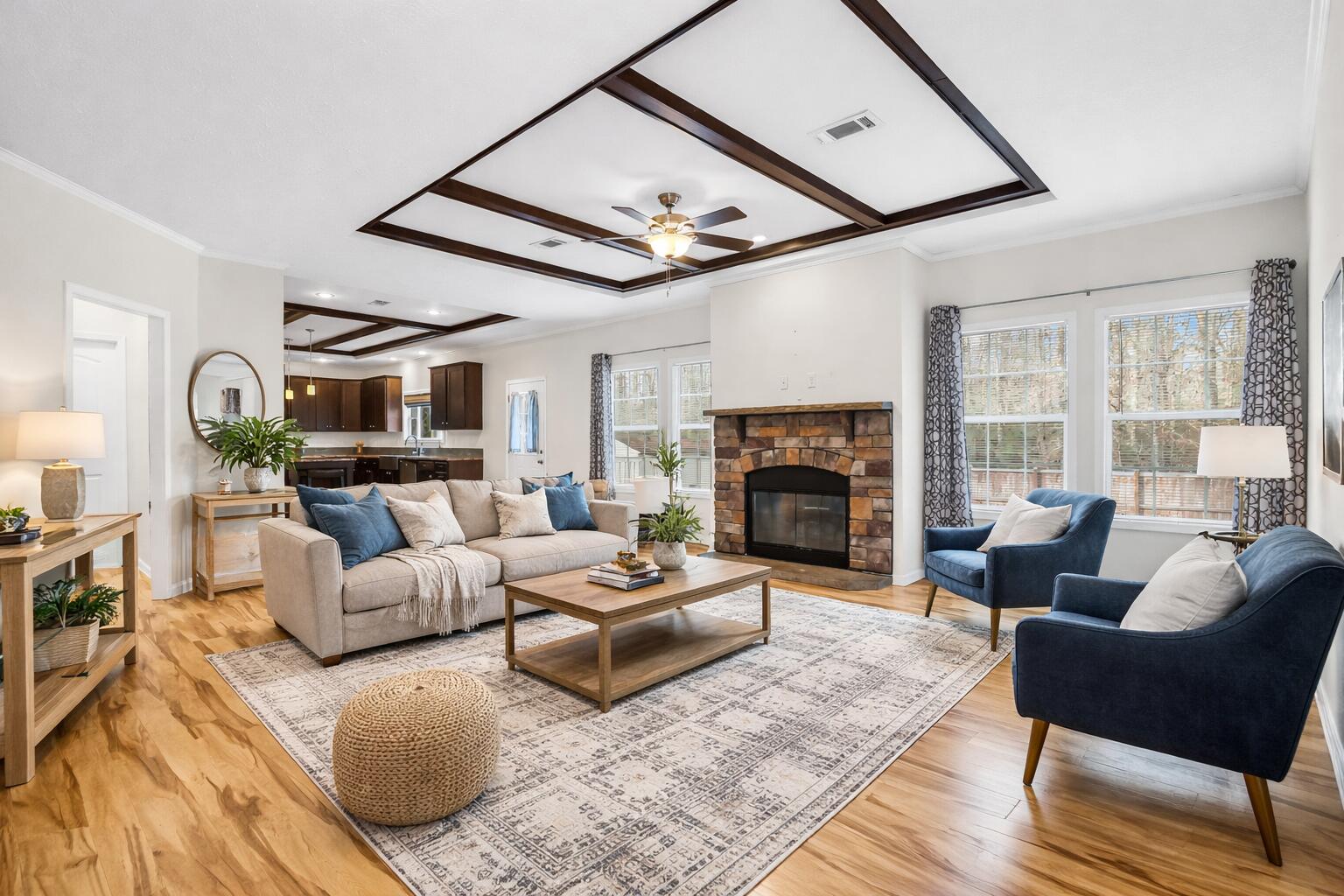 35 Dalmation Lane Round O, SC 29474 - Photo 8 of 49 Modern living room with cozy details