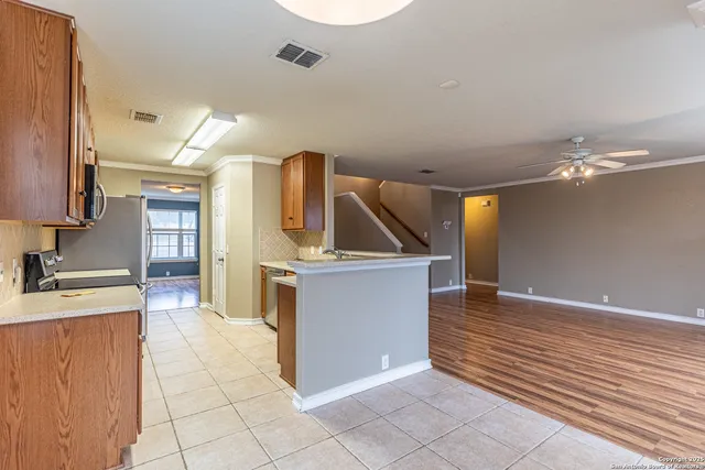 a view of a kitchen with a sink and dishwasher kitchen view