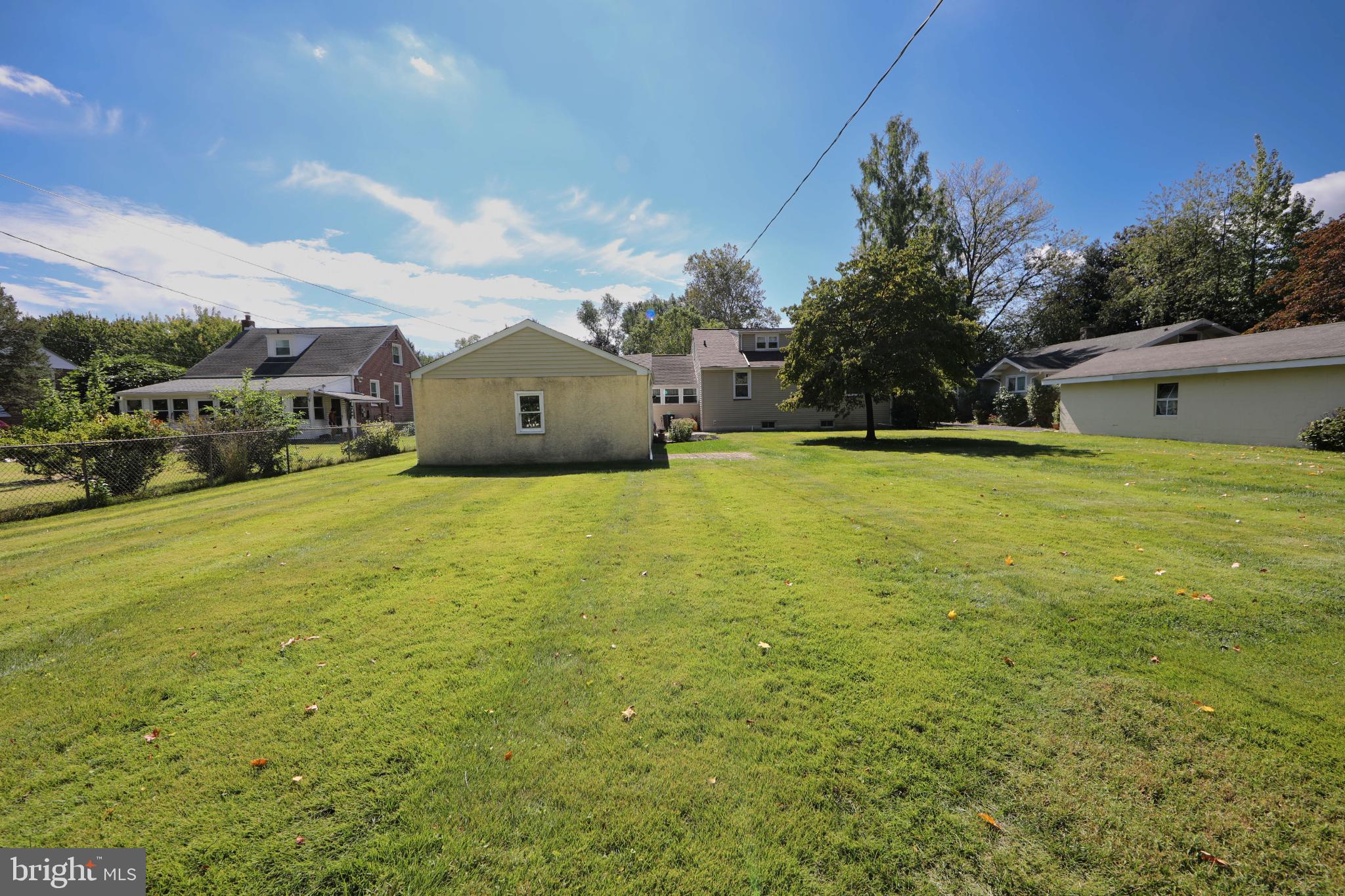 449 Hawarden Road Springfield, PA 19064 - Photo 52 of 60 Spacious backyard with lush greenery.