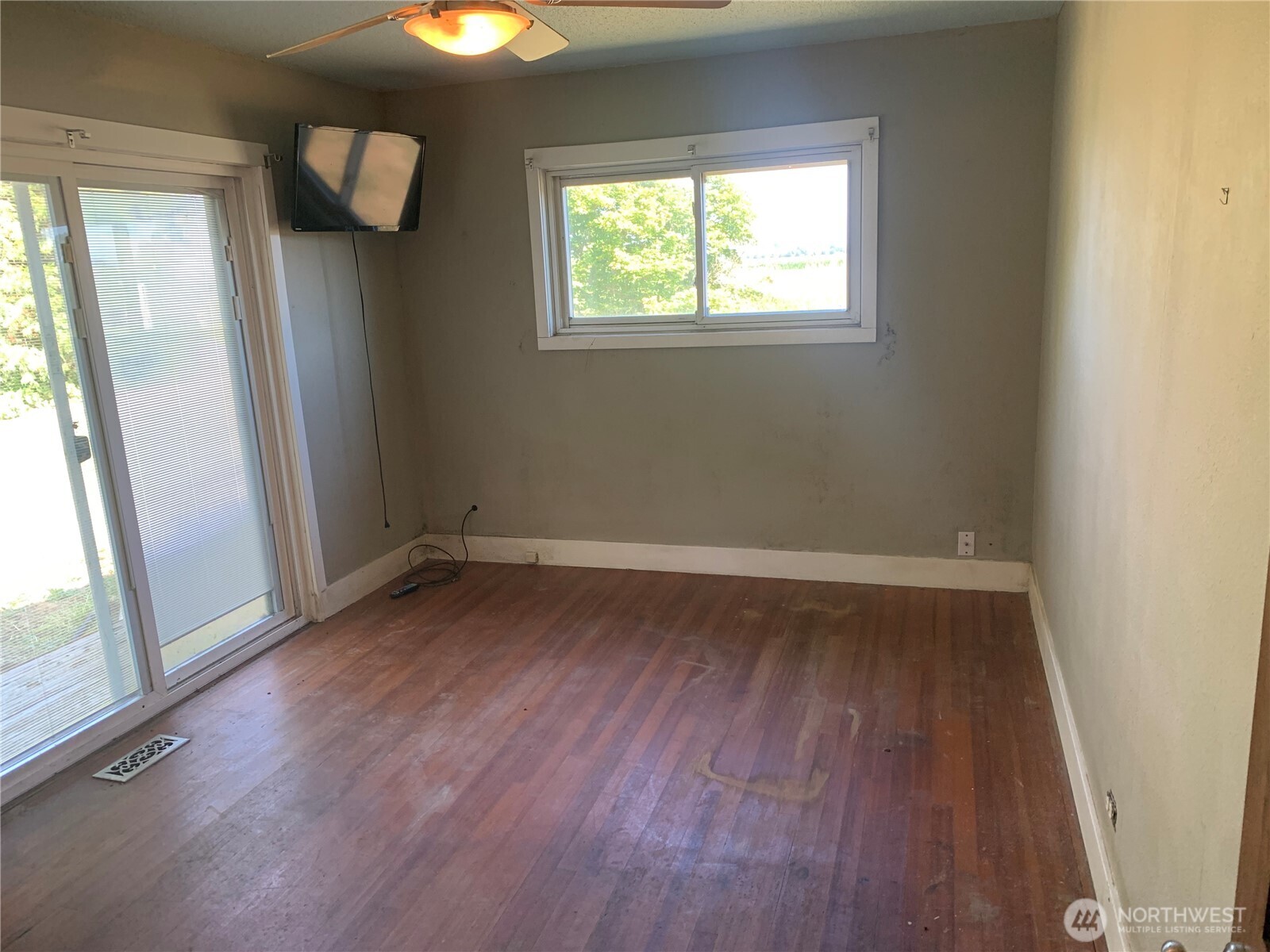 3037 Massey Road Everson, WA 98247 - Photo 10 of 28 a view of a room with wooden floor and window