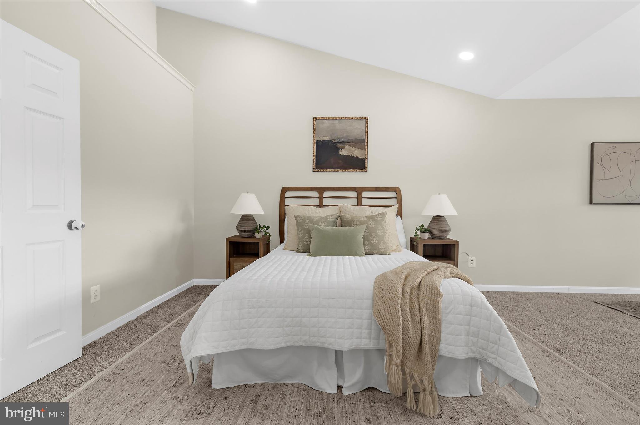 3115 Raking Leaf Drive Abingdon, MD 21009 - Photo 26 of 61 a bedroom with a bed and tv