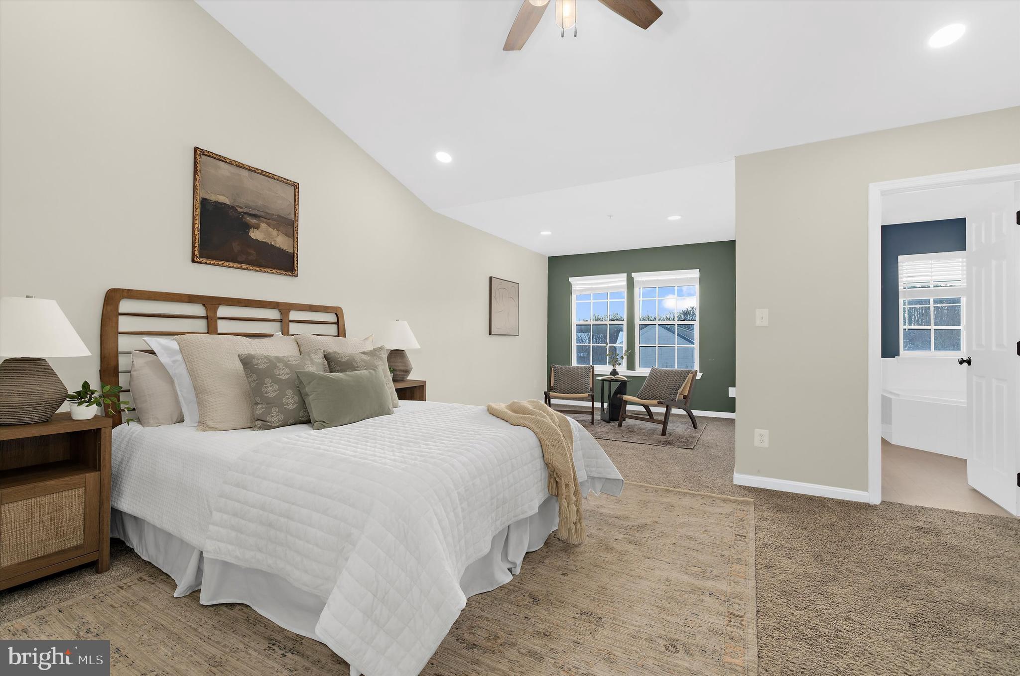 3115 Raking Leaf Drive Abingdon, MD 21009 - Photo 27 of 61 a bedroom with bed and a large window