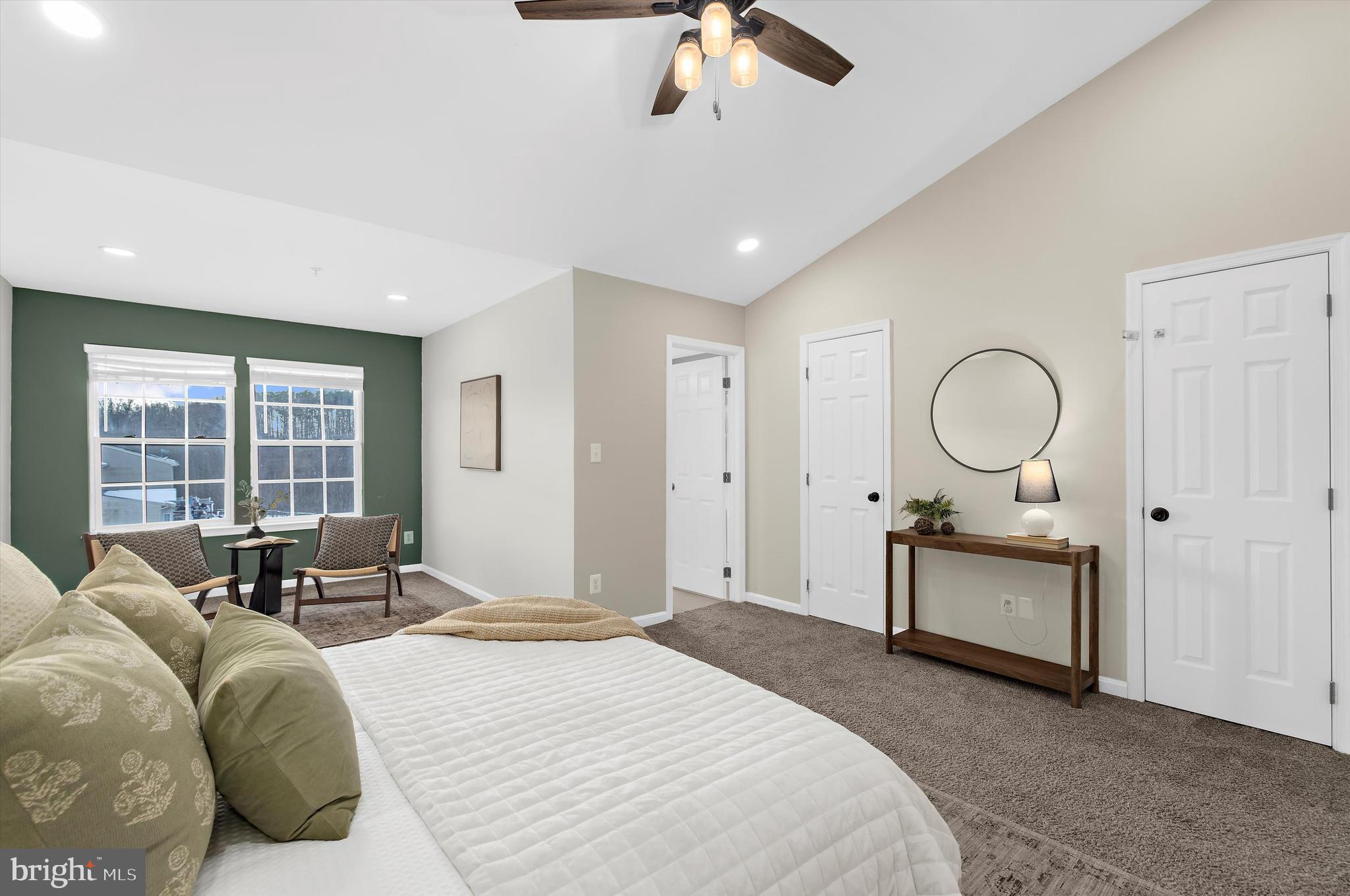 3115 Raking Leaf Drive Abingdon, MD 21009 - Photo 32 of 61 a bedroom with bed and a large window