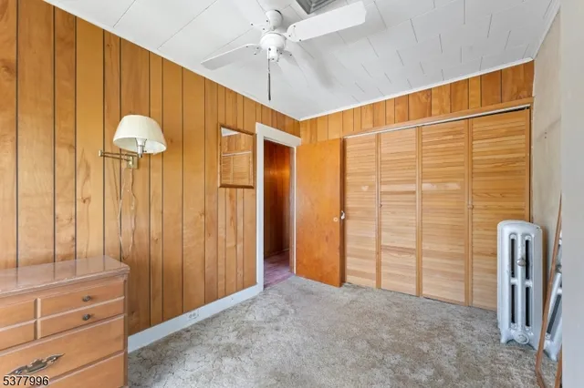 a view of a livingroom with chandelier
