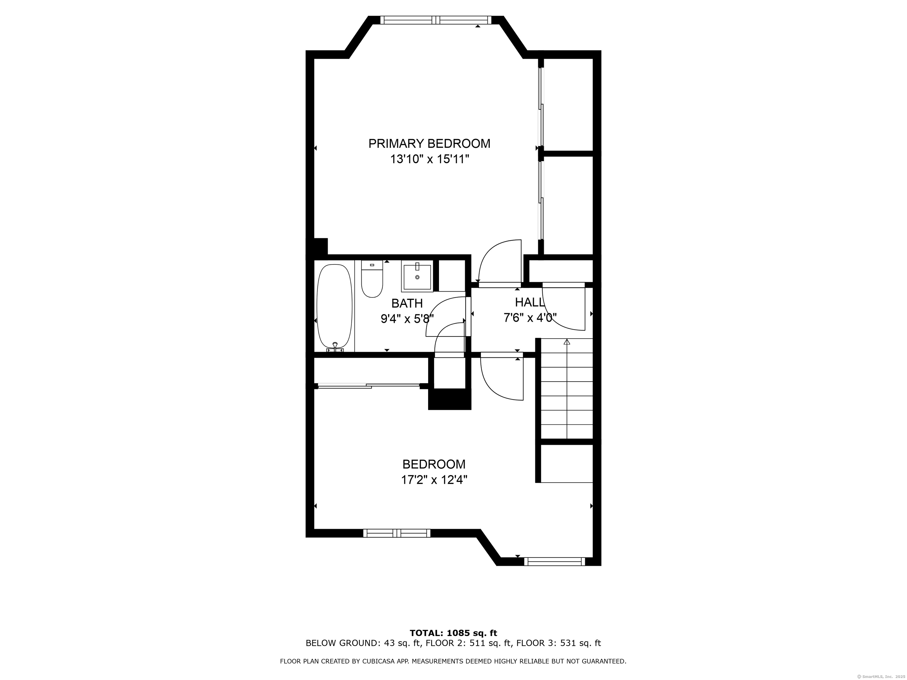 178 Flax Hill Road, Unit C203 Norwalk, CT 06854 - Photo 32 of 35 a picture of a floor plan