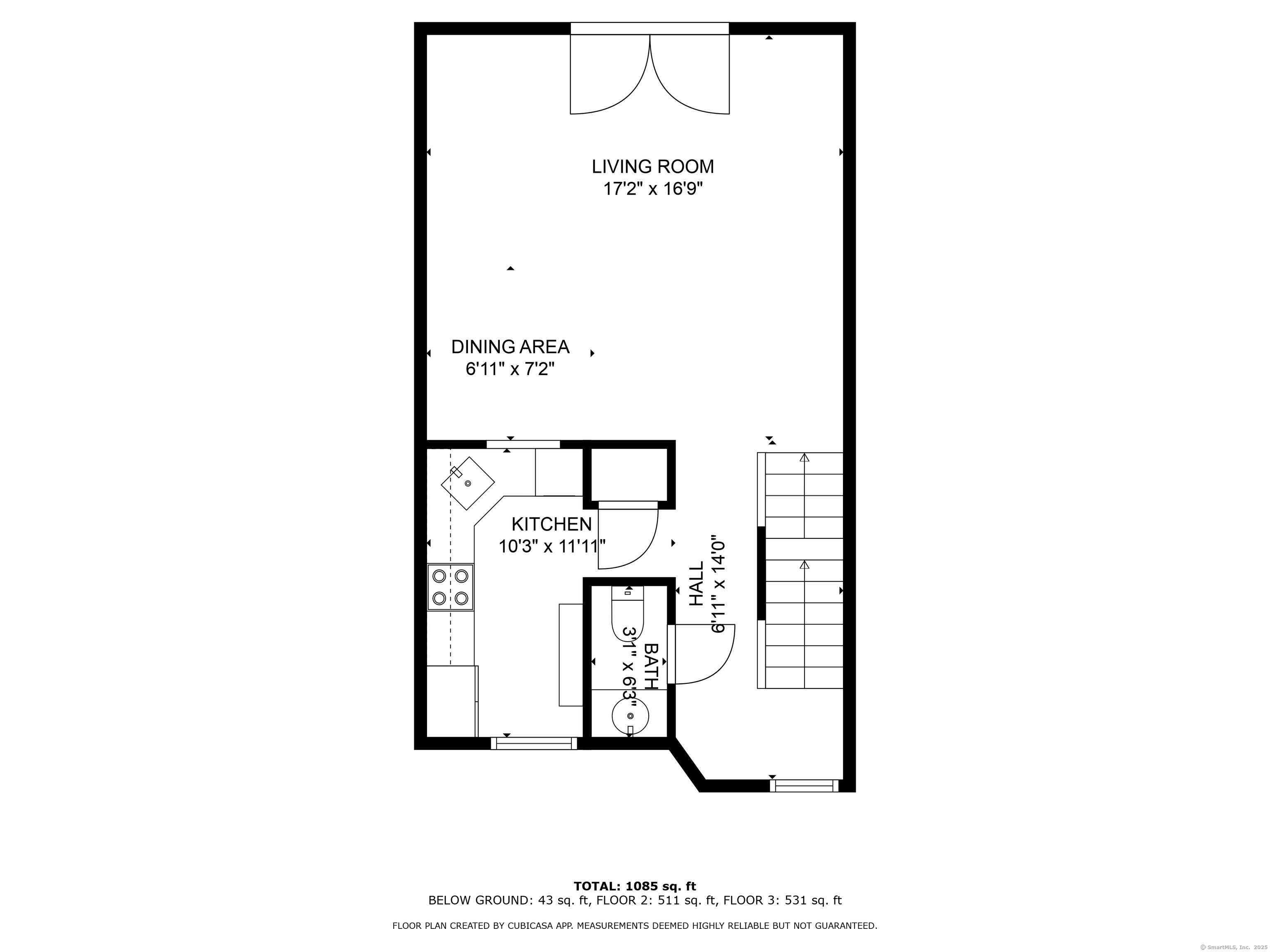 178 Flax Hill Road, Unit C203 Norwalk, CT 06854 - Photo 33 of 35 a picture of a bench in front of a wall