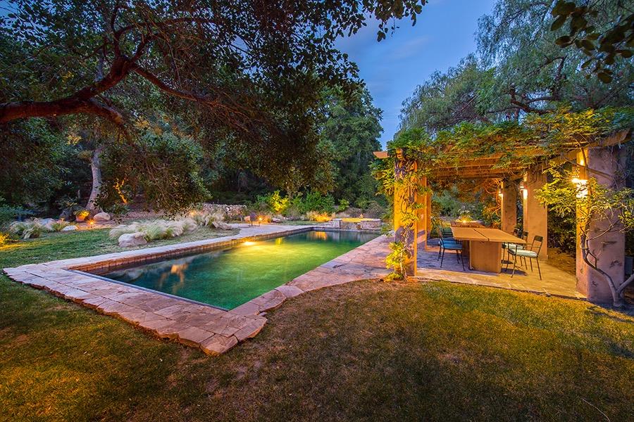 1369 Foothill Road Ojai, CA 93023 - Photo 2 of 30 an outdoor space with swimming pool and furniture