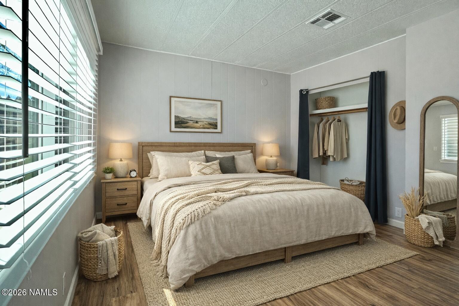 4805 South Thorn Road Flagstaff, AZ 86005 - Photo 21 of 30 Guest Bedroom #1 // Digitally Staged