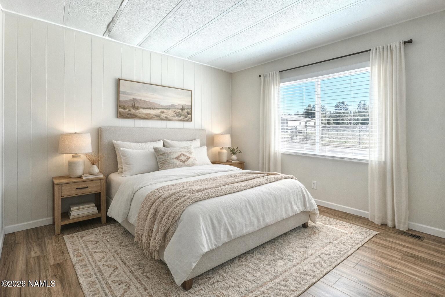 4805 South Thorn Road Flagstaff, AZ 86005 - Photo 23 of 30 Guest Bedroom #1 // Digitally Staged