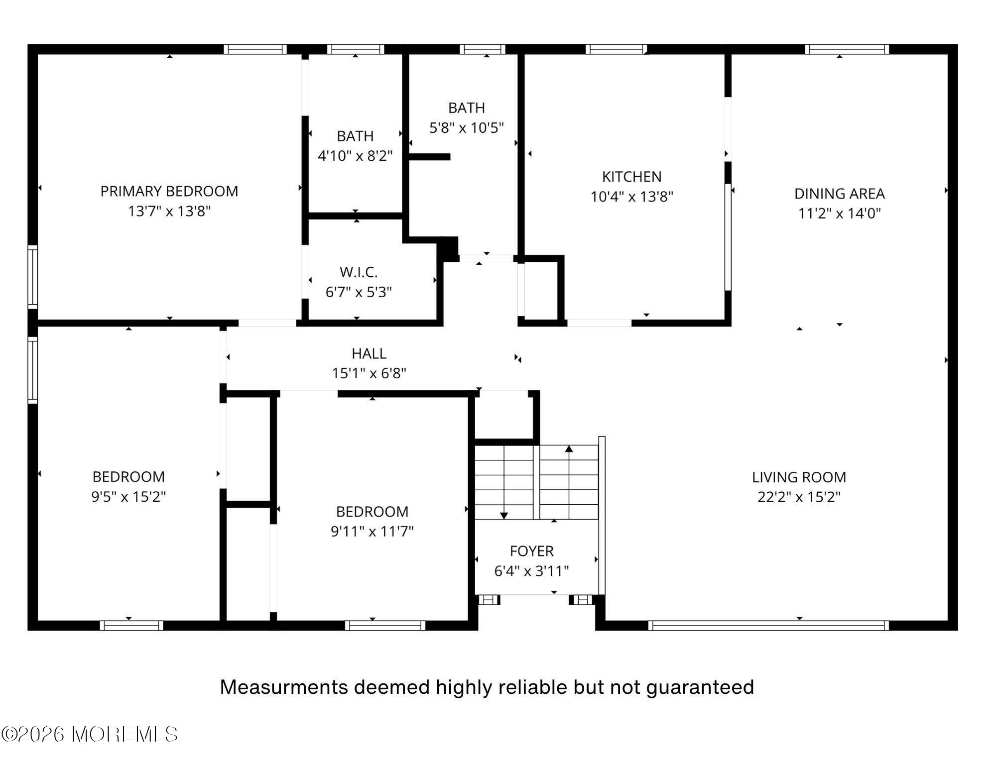 50 Virginia Drive Howell, NJ 07731 - Photo 32 of 33 Floor Plan 1