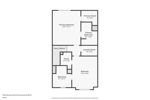 $350,000 | 1543 Endurance Hill Drive Northwest, Kennesaw, GA 30152