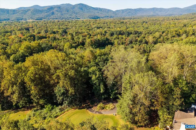 a view of lake and mountain