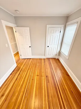 a view of wooden floor in a room