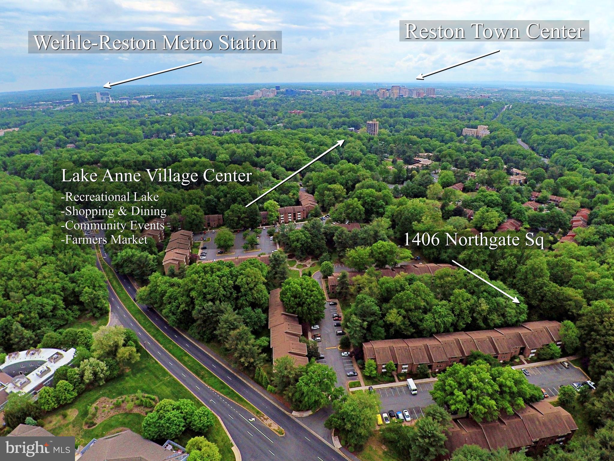 1406 Northgate Square, Unit 2C Reston, VA 20190 - Photo 47 of 53 2 miles to Reston Station Metro & RTC