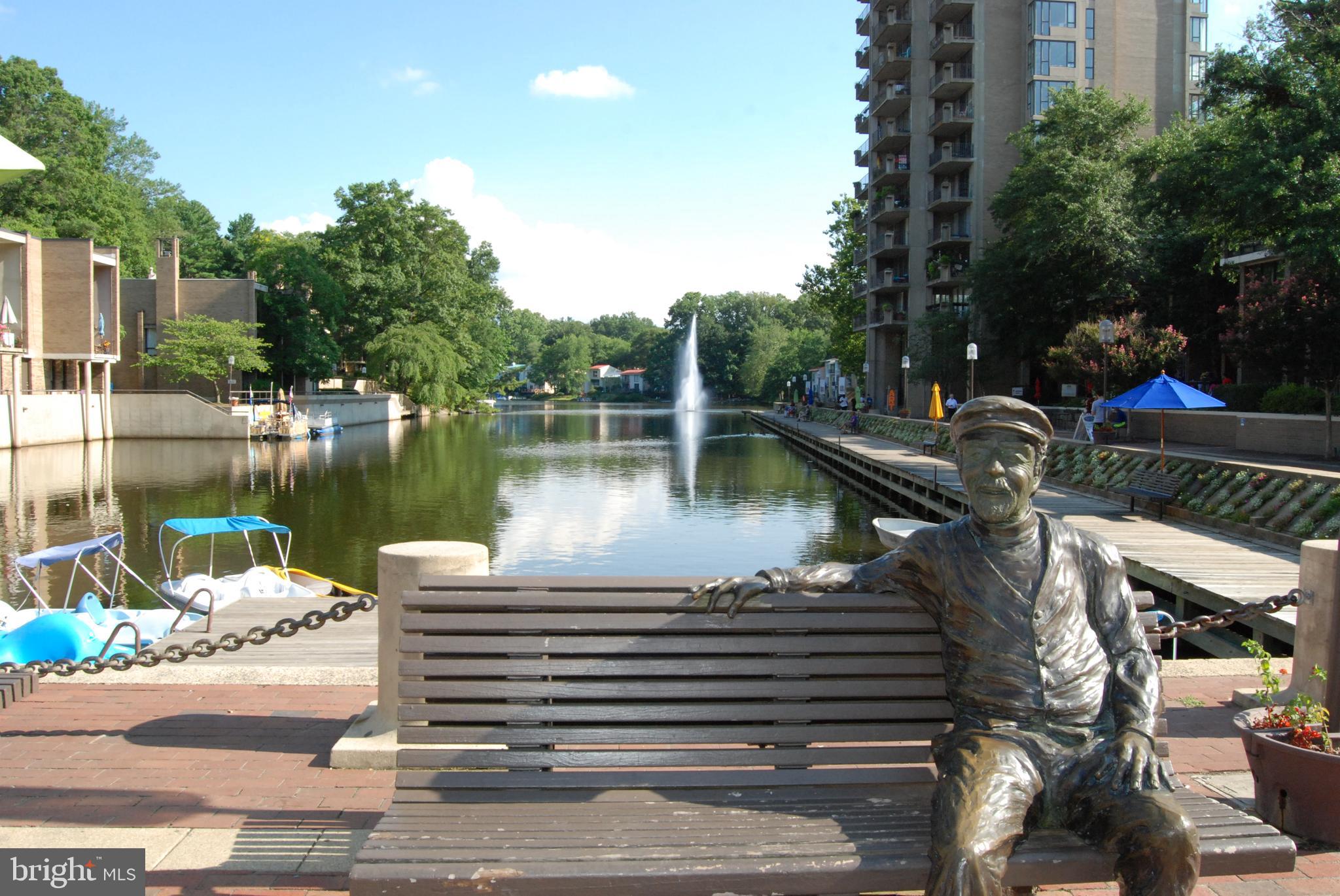 1406 Northgate Square, Unit 2C Reston, VA 20190 - Photo 48 of 53 1/2 mile to Lake Anne Village Center!
