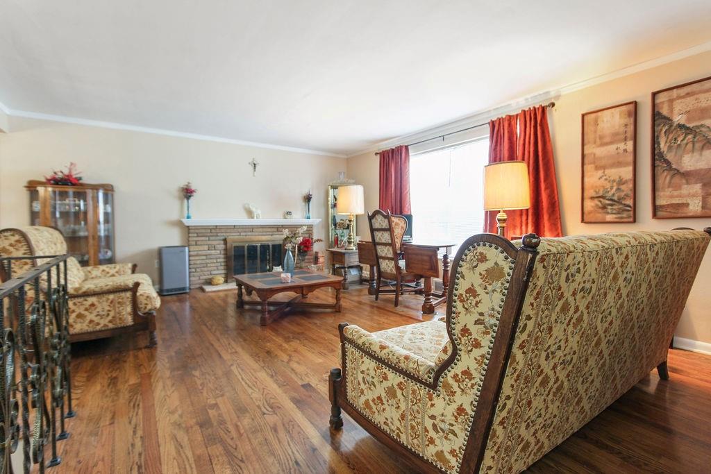 2025 Beulah Road Pittsburgh, PA 15235 - Photo 11 of 43 Wood burning fire place. Beautiful hard wood floors.