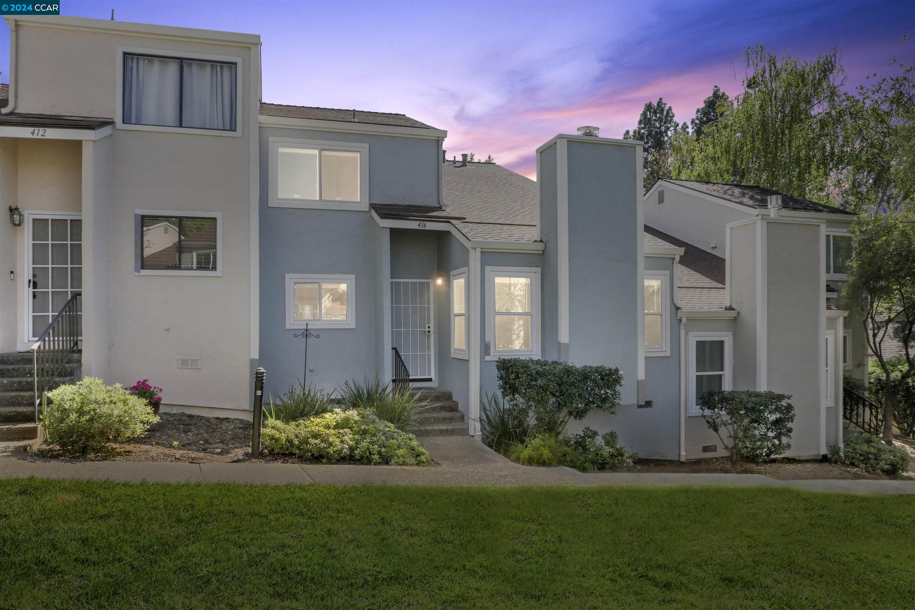 416 Camelback Road Pleasant Hill, CA 94523 - Photo 1 of 1 a front view of a house with a yard