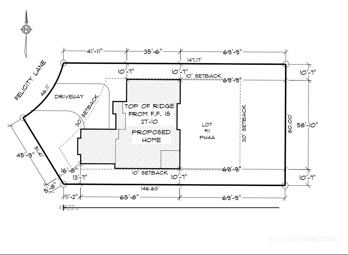 27382 Felicity Lane Daphne, AL 36526 - Photo 13 of 25 Plot Plan