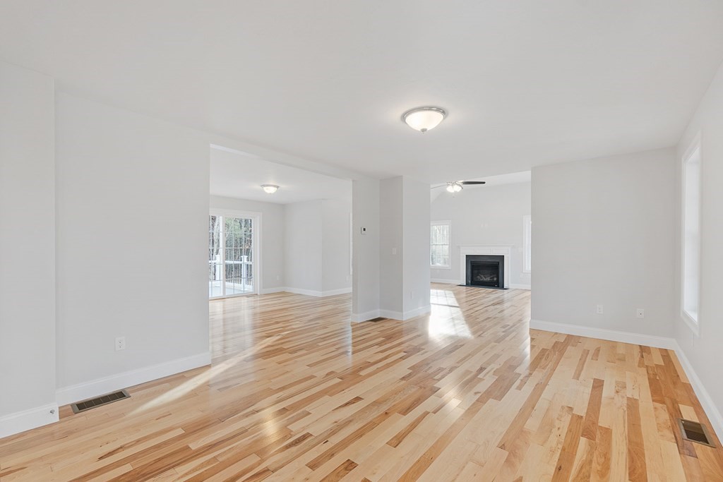 207 Worcester Road Princeton, MA 01541 - Photo 4 of 26 a view of an empty room and wooden floor
