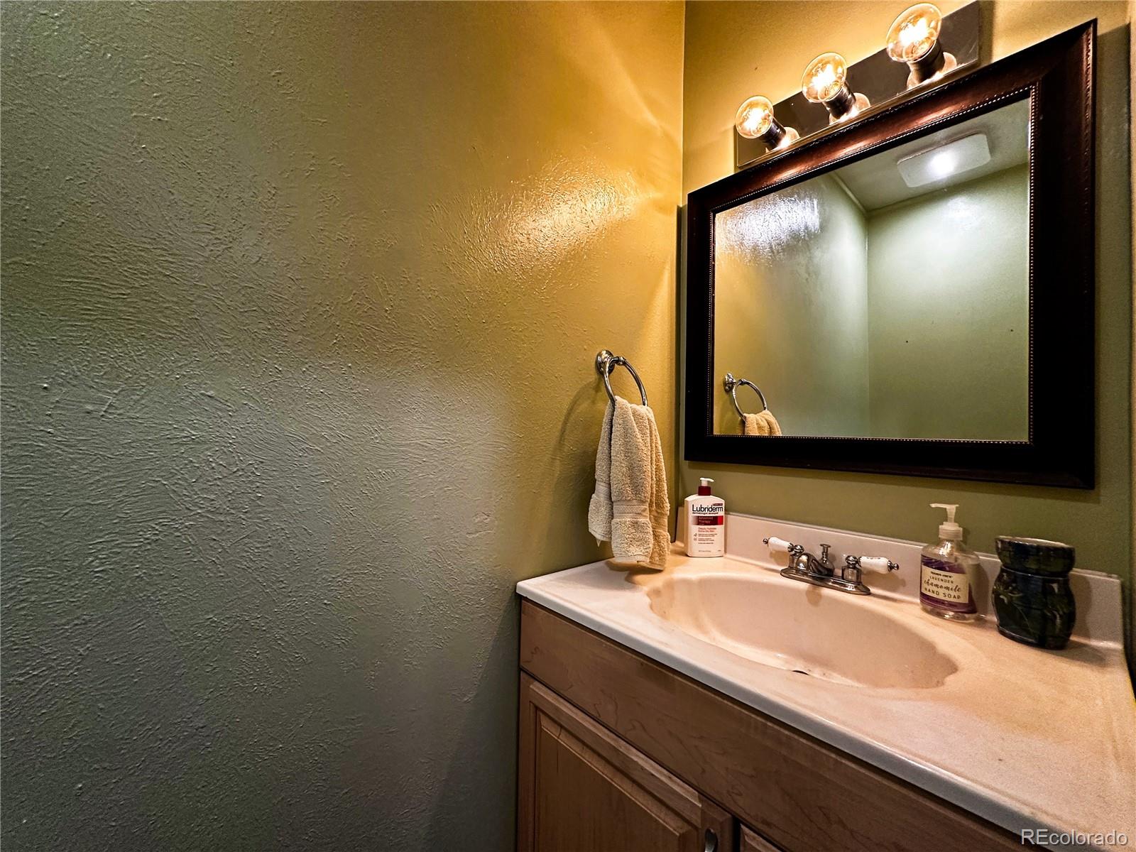 10753 Routt Court Broomfield, CO 80021 - Photo 8 of 24 a bathroom with a sink and a mirror