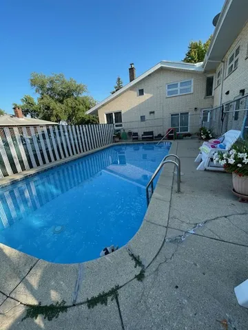 a view of a house with a patio