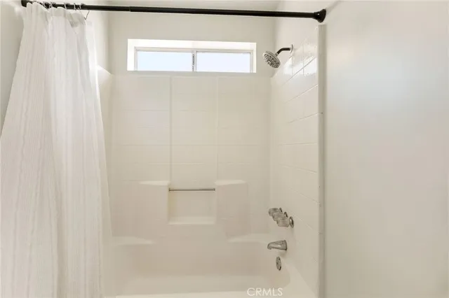 a close up of a bathtub