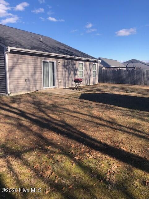 3923 Sabre Lane Wilson, NC 27896 - Photo 3 of 21 BACK YARD WITH PATIO